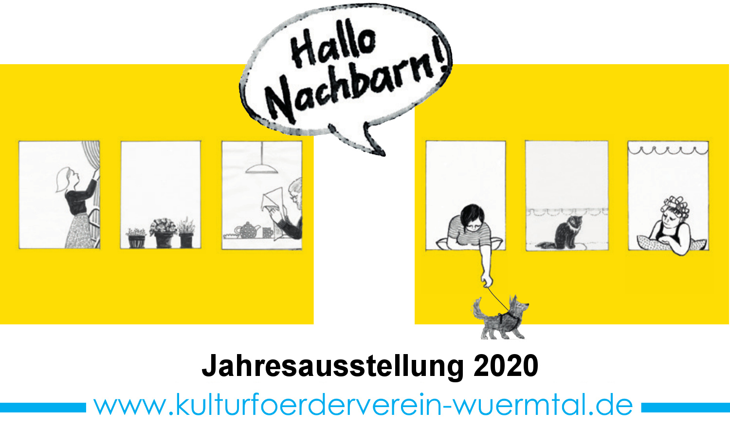 Jahresausstellung 2020 - ''Hallo Nachbarn''